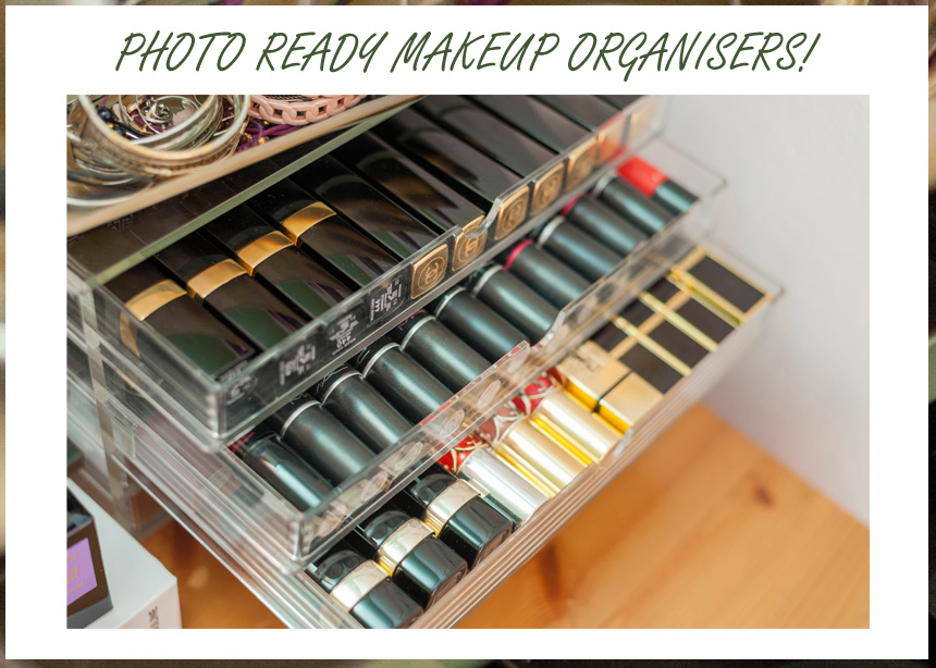 Makeup organizers για να ανεβάζεις τις τέλειες φωτογραφίες στο instagram!