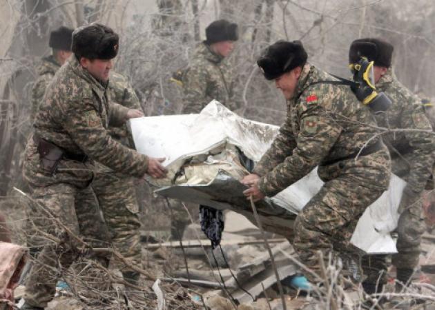 Αεροπορική τραγωδία στο Κιργιστάν: Εντοπίστηκε ένα από τα μαύρα κουτιά [pics, vids]