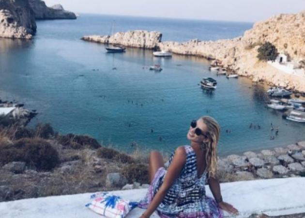 Κωνσταντίνα Σπυροπούλου: Το μήνυμα όλο νόημα από τη Ρόδο!