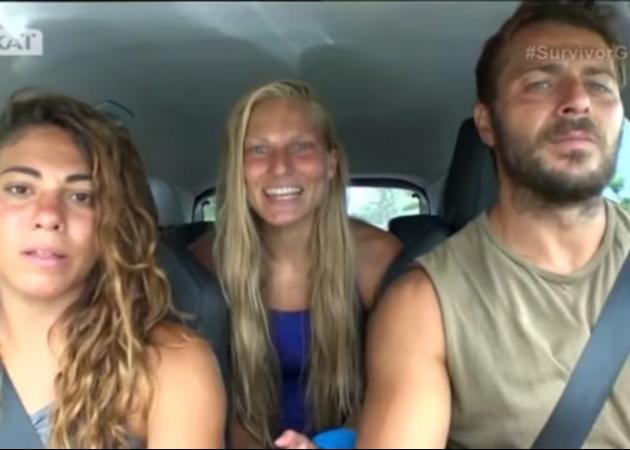 Survivor: Η ξινίλα των Μαχητών με τον Αγγελόπουλο που πήρε τη Σάρα στο έπαθλο! [vid]