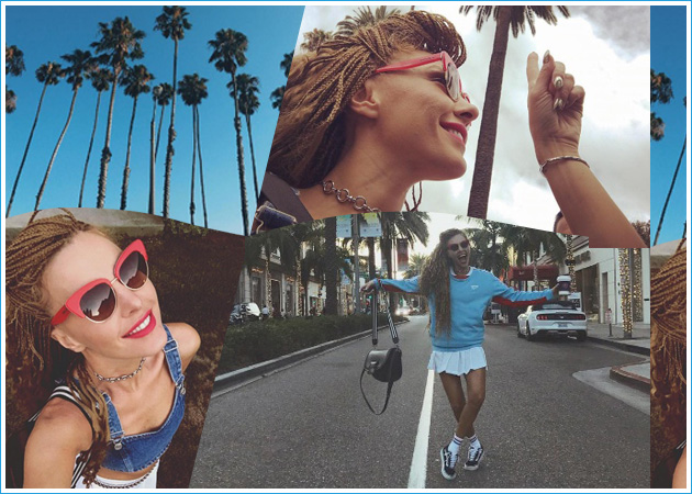 Τάμτα: Με στιλ super model, στους δρόμους του Los Angeles! [pics]
