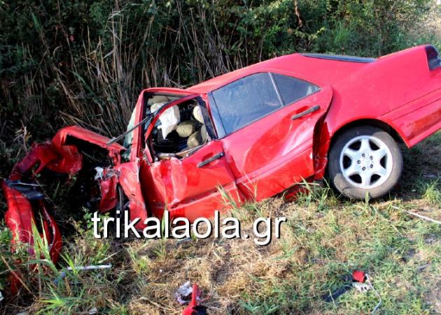 40χρονος επιχειρηματίας νεκρός και τέσσερις τραυματίες σε τροχαίο στα Τρίκαλα! [vid]