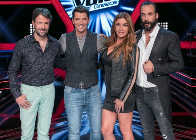 The Voice: Οι 4 κριτές πήραν τις θέσεις τους – Φωτογραφίες από τα πρώτα γυρίσματα