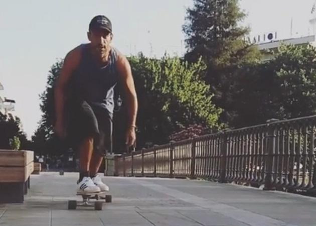 Γιώργος Χρανιώτης: Κάνει skate και… είναι καλός! Video