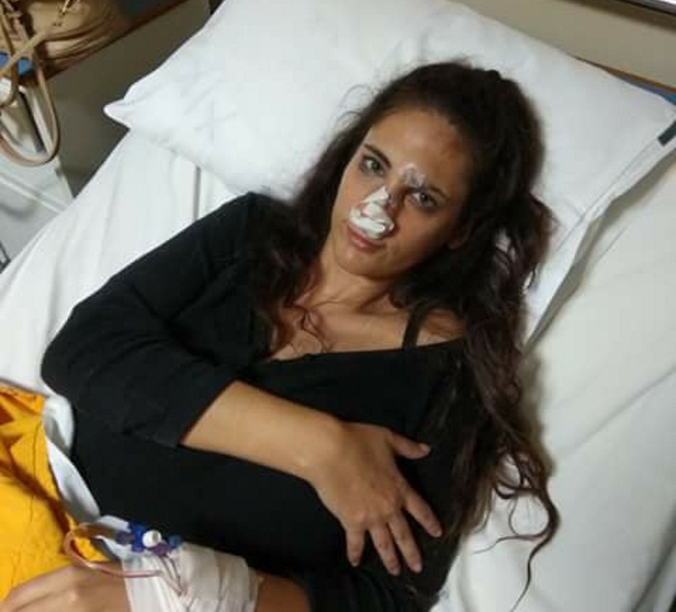 Ναστάζια Μητροπούλου: Σοκάρουν οι φωτογραφίες του γνωστού μοντέλου από το νοσοκομείο