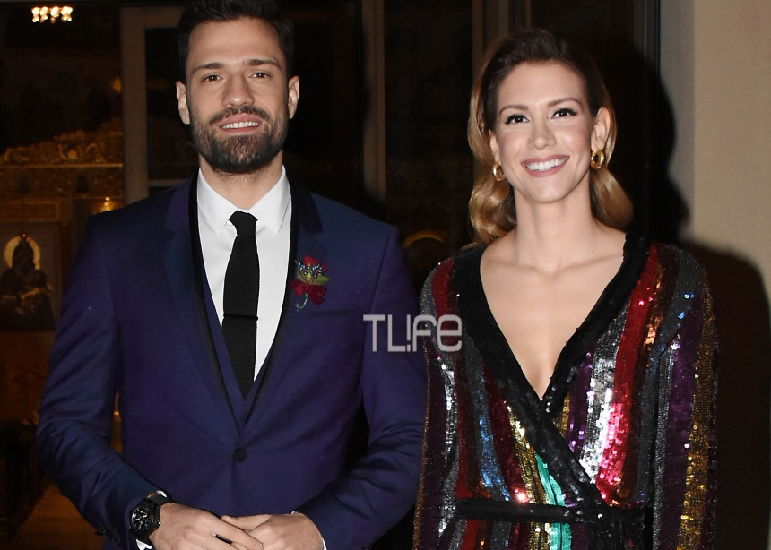 Κωνσταντίνος Αργυρός – Νίκη Θωμοπούλου: Κουμπάροι στο γάμο του κομμωτή των celebrities! [pics]