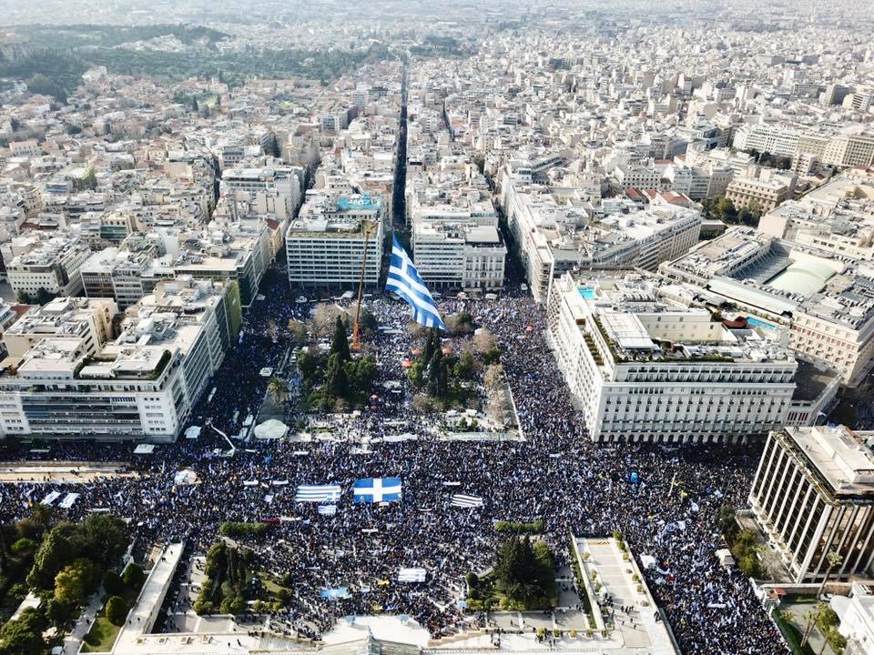 Mαρίνα Βερνίκου: Οι εκπληκτικές φωτογραφίες που τράβηξε στο συλλαλητήριο για τη Μακεδονία!