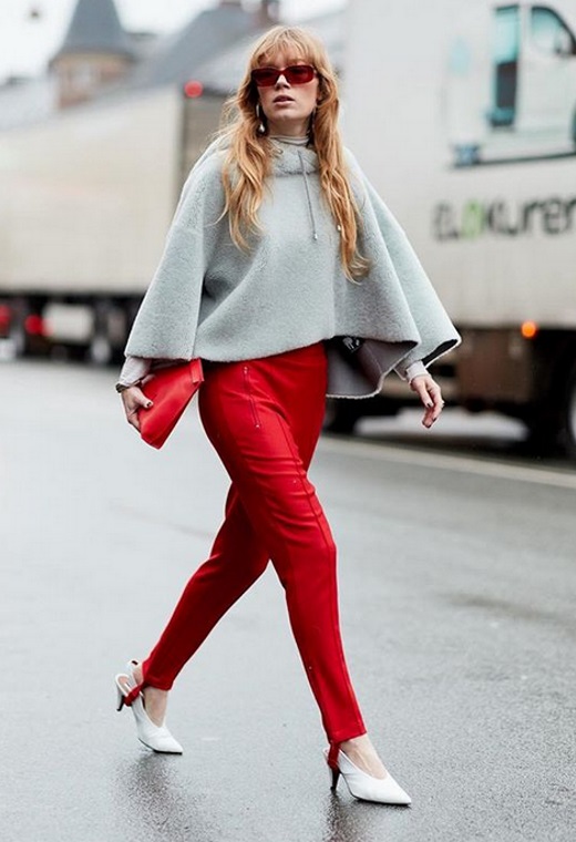 Κοπεγχάγη με κόκκινο παντελόνι
