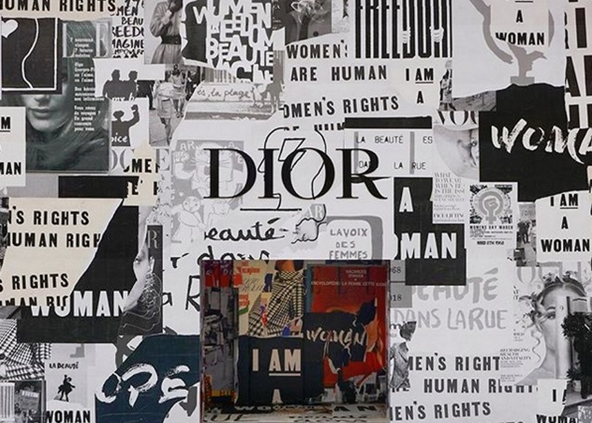 Το “επαναστατικό” décor στο catwalk του οίκου Dior φέρει αέρα… απελευθέρωσης!