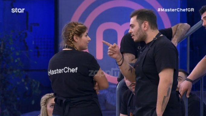 MasterChef: Χαμός μεταξύ Χρήστου και Νικόλ μετά την ψηφοφορία! «Δεν είσαι άντρας για μένα»