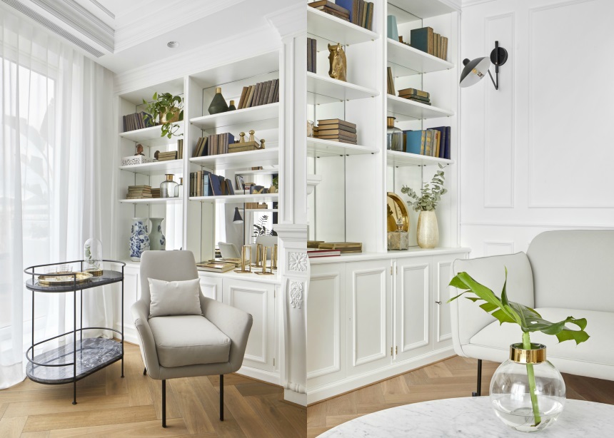 Ένα διαμέρισμα στη Βαρκελώνη που αψηφά το χρόνο και “απογειώνει” το interior design του