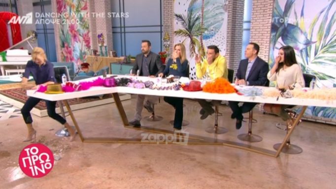 Φαίη Σκορδά: Τα έκανε… λαμπόγυαλο στο Πρωινό!