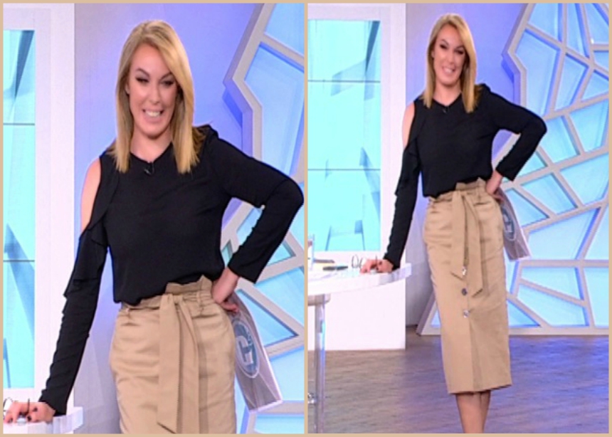 Το look της Τατιάνας σήμερα (14/2)