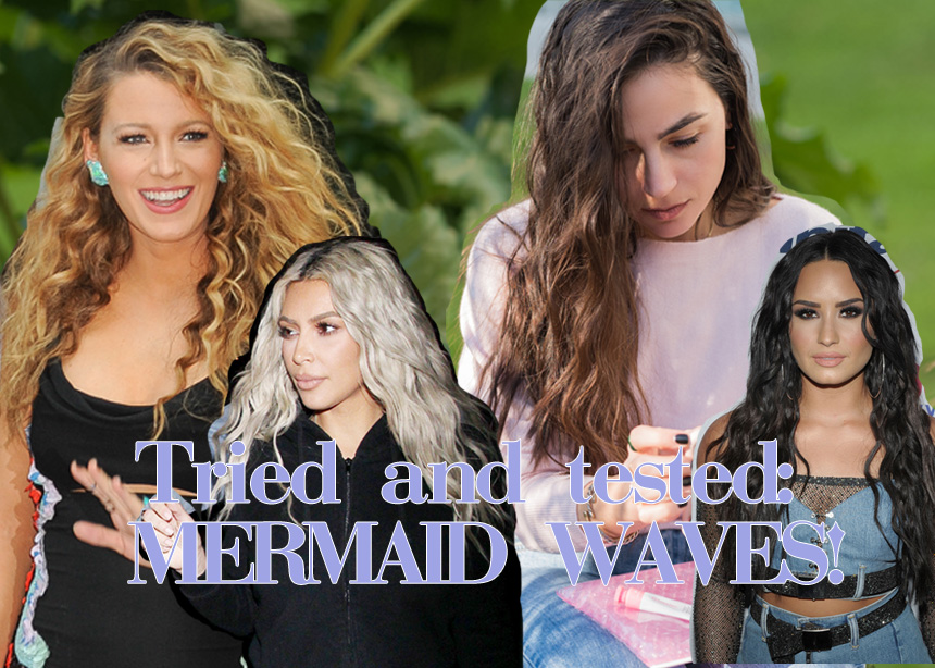 Τα beachwaves είναι ξεπερασμένα! Τα νέα beachwaves είναι τα mermaid waves και τα δοκιμάσαμε!
