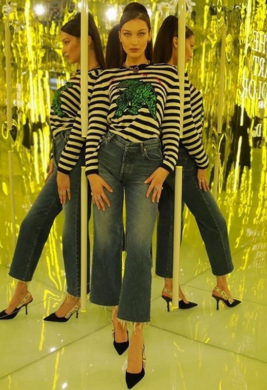 Η Bella Hadid με Dior