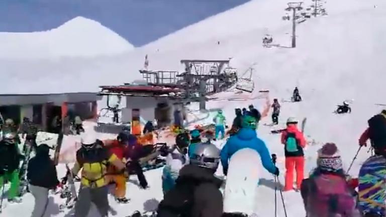 Οκτώ τραυματίες από «τρελό» αναβατόριο σε χιονοδρομική πίστα στη Γεωργία – Η στιγμή που “εκτοξεύει” επιβάτες! [vids]