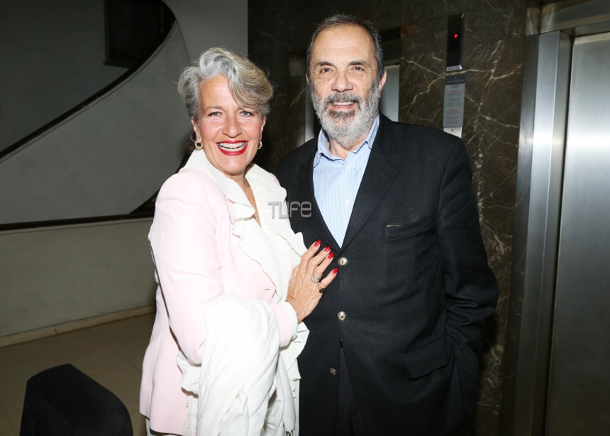 Λουκία Παπαδάκη: Κοσμική εμφάνιση με τον με τον επιχειρηματία σύντροφό της