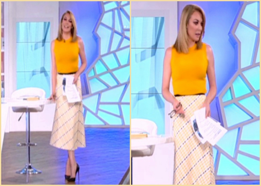 Το look της Τατιάνας σήμερα (16/3)