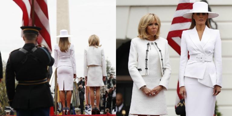 «Λευκή θύελλα» η Μελάνια Τραμπ! Μαγνήτισε τα βλέμματα με μία επιβλητική εμφάνιση και την «καυτή» πίσω όψη της [pics, vid]