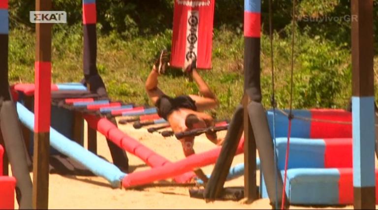 Survivor: Χτύπησε άσχημα ο Σώζων! Του άνοιξε η μύτη, δέκα ράμματα στο στόμα…