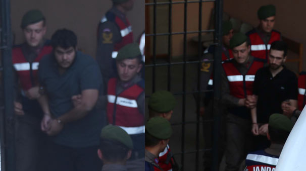 Έλληνες στρατιωτικοί: Καρέ – καρέ η μεταγωγή τους στο δικαστήριο της Αδριανούπολης