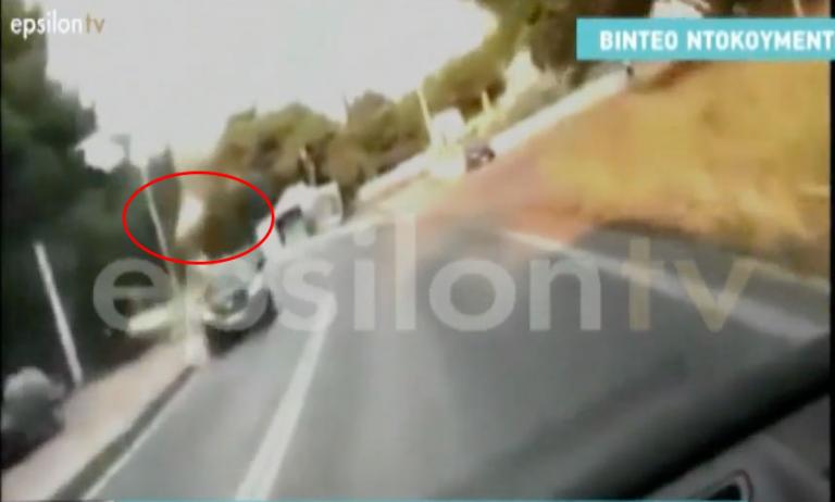 Έχασε τον έλεγχο και έπεσε σε κολώνα της ΔΕΗ – Απίστευτο video