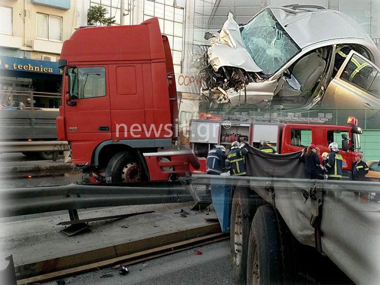 Δύο νεκροί στο τροχαίο στη λεωφόρο Κηφισού – Έγινε αλκοτέστ στον οδηγό της νταλίκας που πέρασε στο αντίθετο ρεύμα και “έλιωσε” 2 αυτοκίνητα | tlife.gr Δύο νεκροί στο τροχαίο στη λεωφόρο Κηφισού – Έγινε αλκοτέστ στον οδηγό της νταλίκας που πέρασε στο αντίθετο ρεύμα και “έλιωσε” 2 αυτοκίνητα | tlife.gr