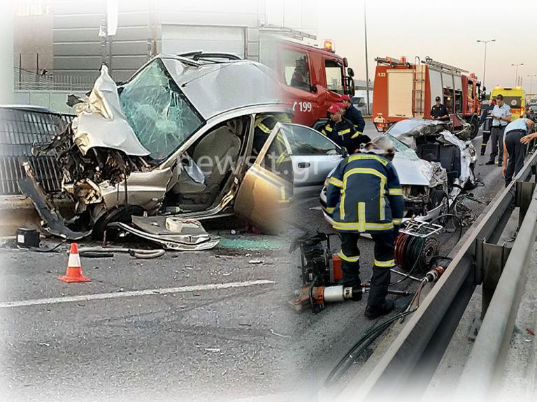 Βίντεο – σοκ από το τροχαίο στη λεωφόρο Κηφισού – Η στιγμή της σύγκρουσης