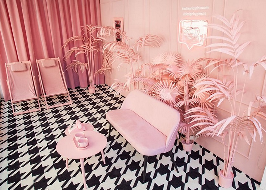 Millennial Pink Room: Ένα installation που αγαπήθηκε όσο λίγα στο Milan Design Week