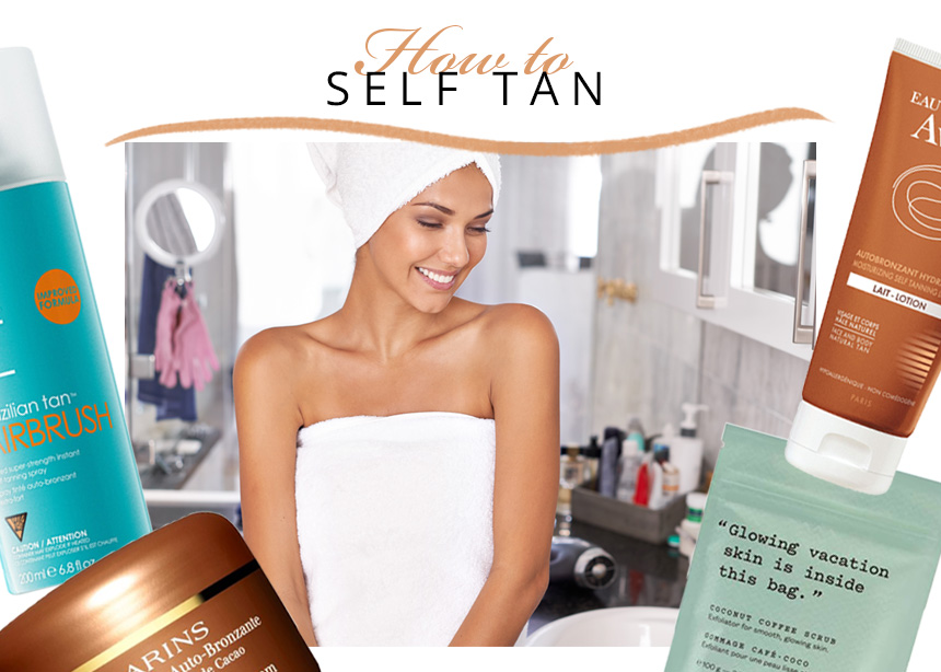 Self tan: πώς να μαυρίσεις σωστά στο μπάνιο σου πριν βγεις στην παραλία!