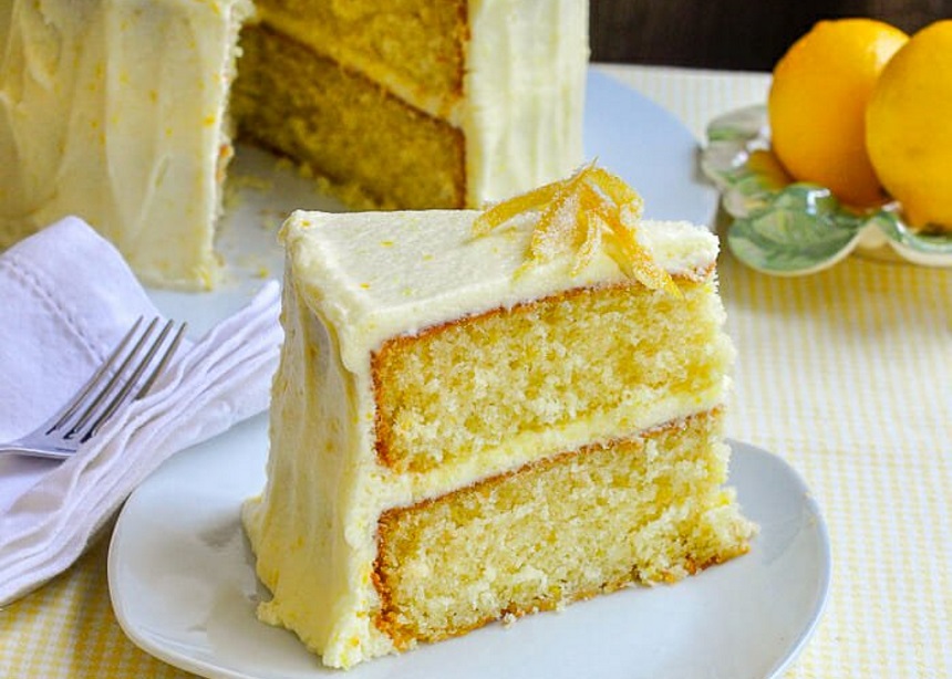 Ένα δροσιστικό lemon cake που θα σε ενθουσιάσει