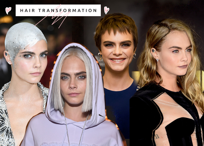 Πόσο hair chameleon είναι η Cara Delevingne μέσα από 17 φωτογραφίες!