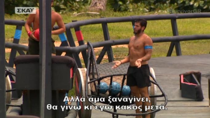Survivor: Έξαλλος ο Αγόρου με τον Τσίλη! Τον κατηγόρησε για αντιαθλητική κίνηση!