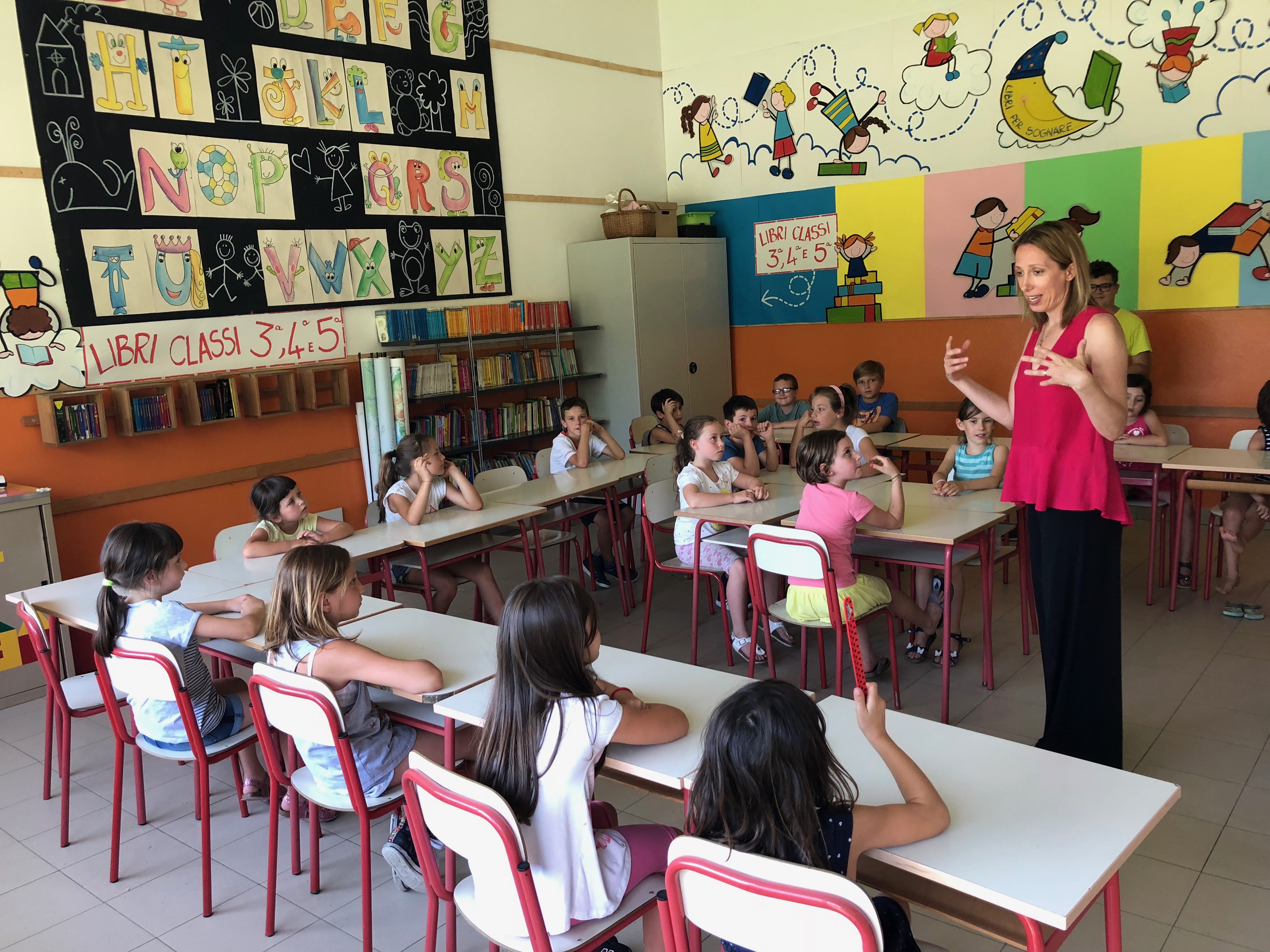 Μαρίνα Γιώτη: Έφτιαξε παραμύθια με τα παιδιά στην Ιταλία! [pics]