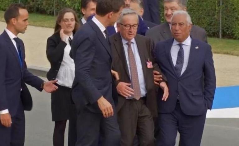 Δημοσιογράφος ρώτησε τον Γιούνκερ αν ήταν μεθυσμένος στη Σύνοδο του ΝΑΤΟ – «Απαιτώ σεβασμό» – video