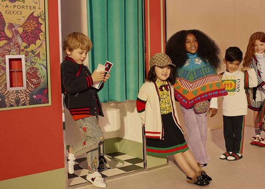 Το πρώτο παιδικό ψηφιακό pop-up store ανήκει στο Net-a-Porter και τον οίκο Gucci
