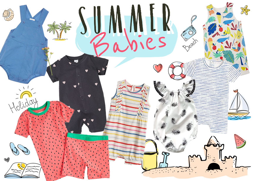 Δροσερό καλοκαίρι: Τα πιο στιλάτα και ελαφριά βρεφικά ρούχα για το μωρό σου