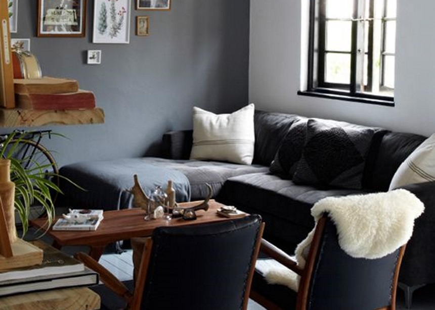 Compact living: Πώς να χρησιμοποιήσεις σκούρα χρώματα στο μικροσκοπικό διαμέρισμά σου