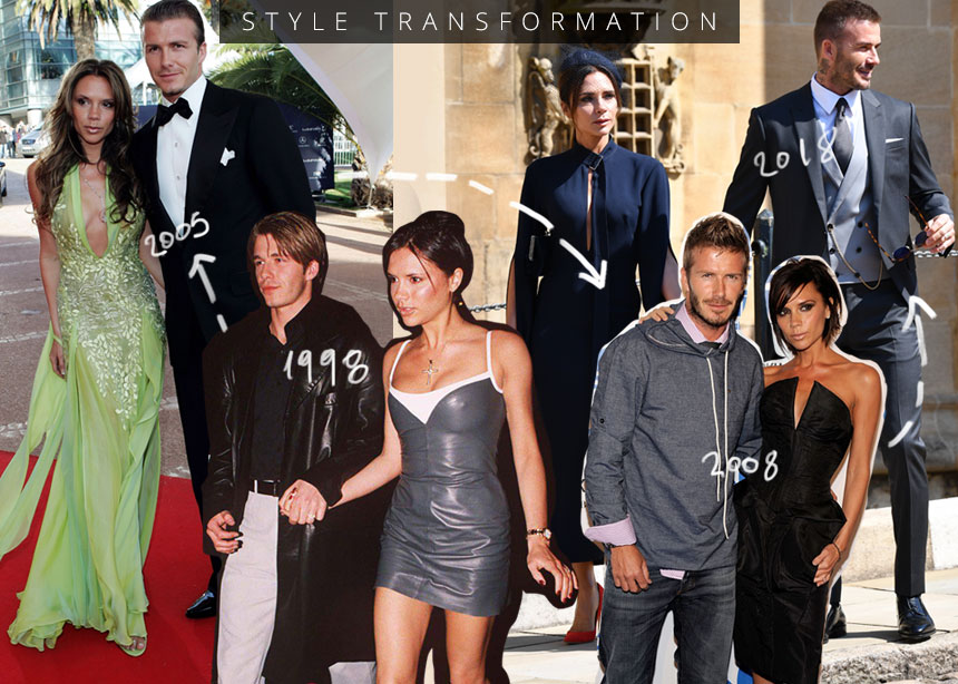Victoria και David Beckham: Η στιλιστική τους μεταμόρφωση από το 1998