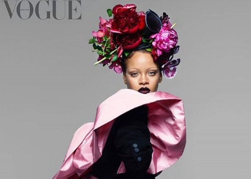 Η Rihanna γράφει ιστορία στο εξώφυλλο της βρετανικής Vogue