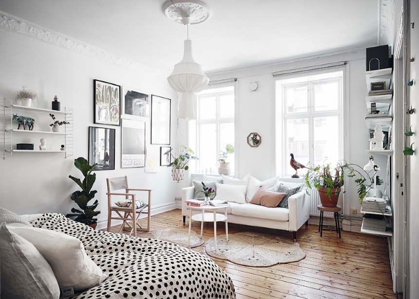 Studio living: Πώς να βγάλεις στο μικροσκοπικά διαμέρισμά σου τον πιο chic εαυτό του!