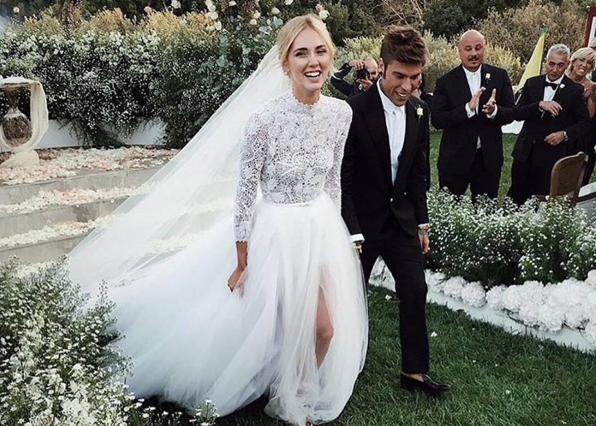Chiara Ferragni: Παντρεύτηκε τον αγαπημένο της σε μία εντυπωσιακή τελετή στην Σικελία! [pics,video]