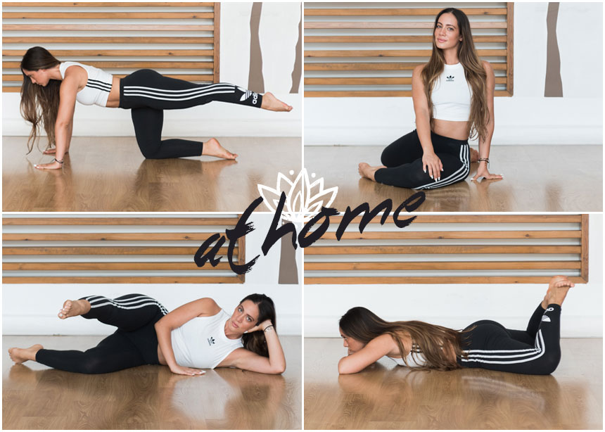 Γυμναστική στο σπίτι 2 σε 1: Ασκήσεις pilates για ανόρθωση γλουτών και καλλίγραμμα πόδια