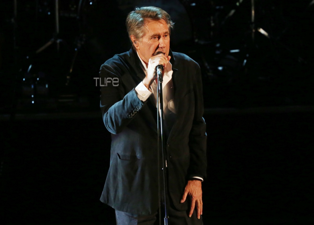 Ο Bryan Ferry στο κατάμεστο Ηρώδειο [pics]
