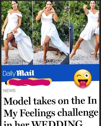 Κατερίνα Στικούδη: Ο χορός της με το νυφικό έγινε (εκτός από viral) και άρθρο στη Daily Mail!