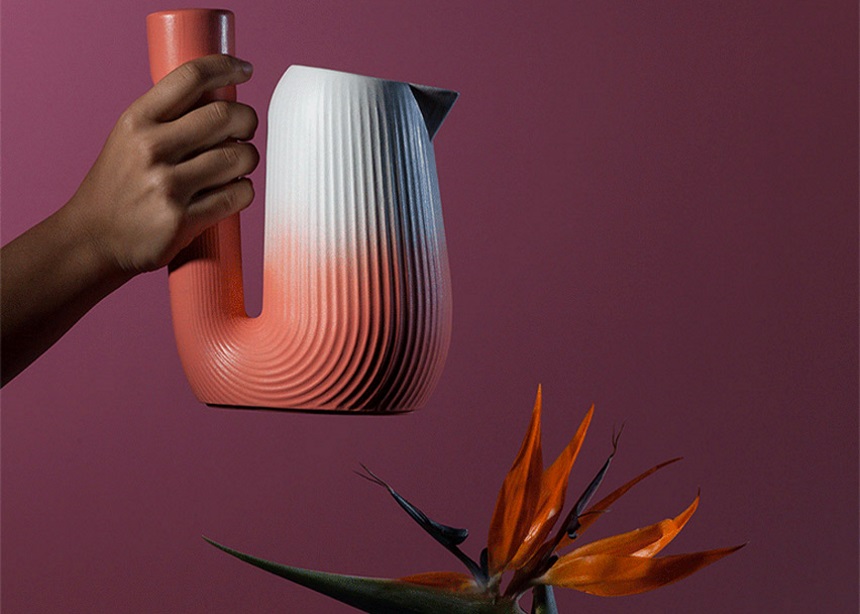 Pan carafe: Αυτό το stylish κεραμικό δοχείο παράγει ήχους όταν το γεμίζεις με νερό!