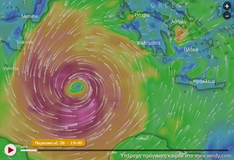 Καιρός – Κυκλώνας Ζορμπάς: Άνεμοι 100 χιλιομέτρων την ώρα! Ίσως είναι μόνο η αρχή | tlife.gr