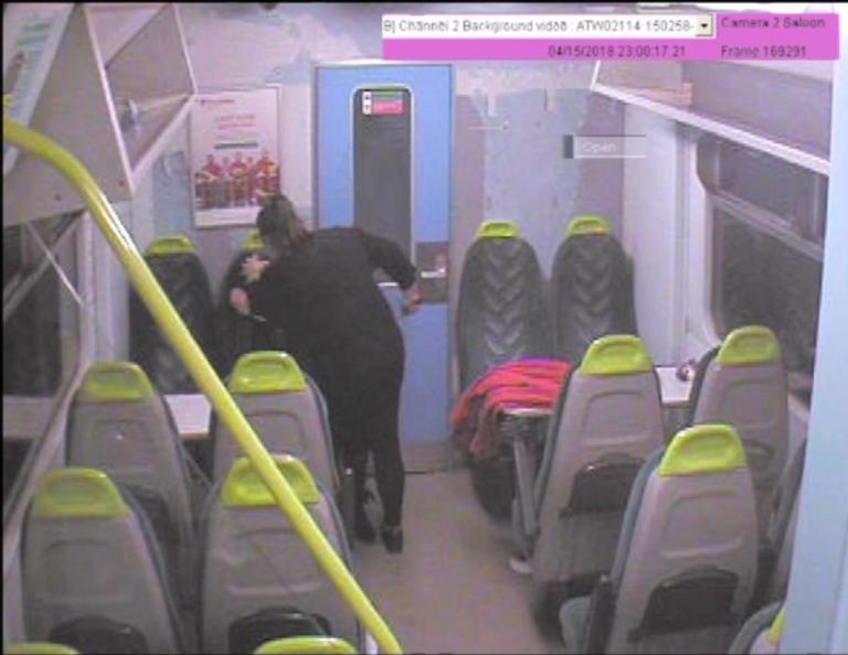 Στιγμές τρόμου στο τρένο – Μαχαίρωσε τη φίλη της και φώναζε “κοιμήσου κοριτσάκι”!