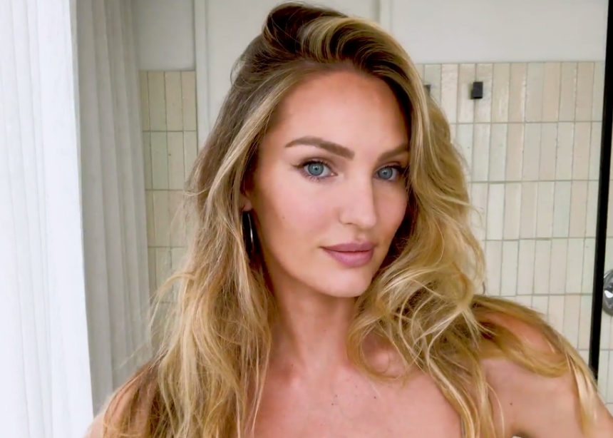 Candice Swanepoel: αν σου συμβαίνει το ίδιο σημαίνει πως φροντίζεις τέλεια την επιδερμίδα σου!