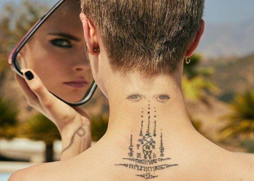 Cara Delevingne: εμπνεύστηκε το tattoo της από εκεί που εμπνεύστηκες κι εσύ το δικό σου!